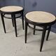Pair of Thonet 214RH stools, 1980s
