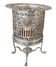 Antique Victorian Sheffield Silver Plated Raised Wine Bottle Holder Coaster