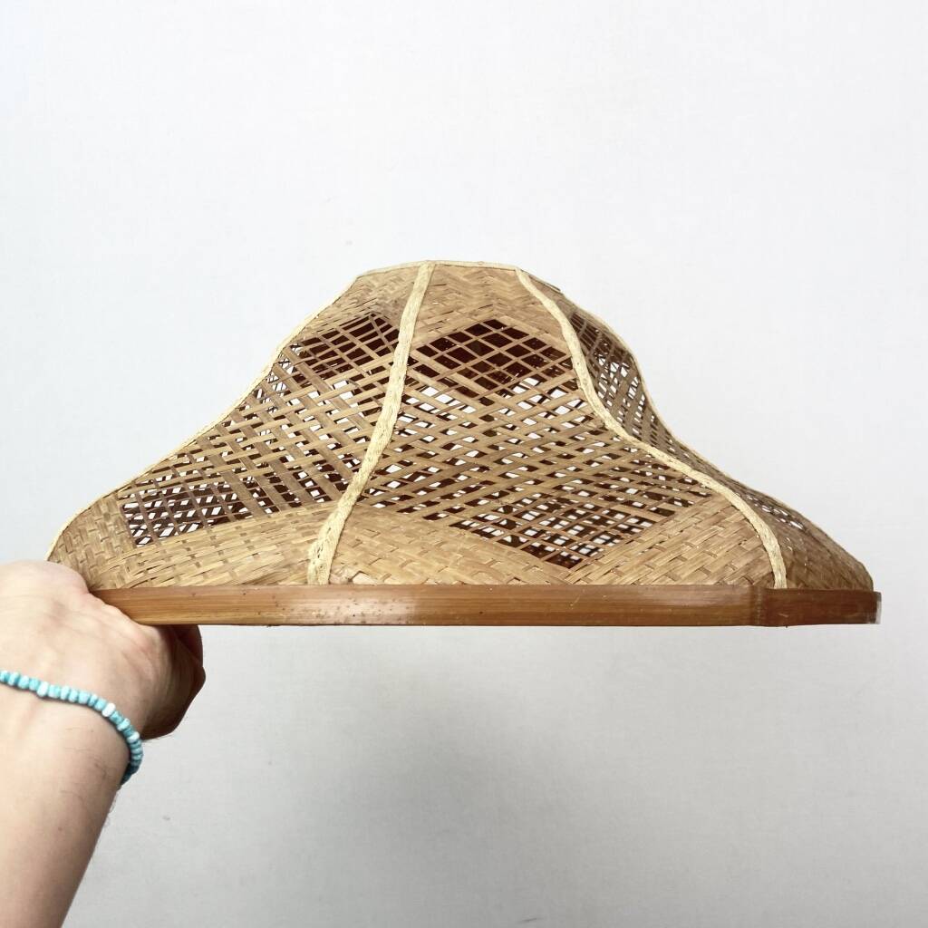 Woven Bamboo Lampshade – Japanese Design – Handmade Pendant