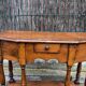 Low rustic style console