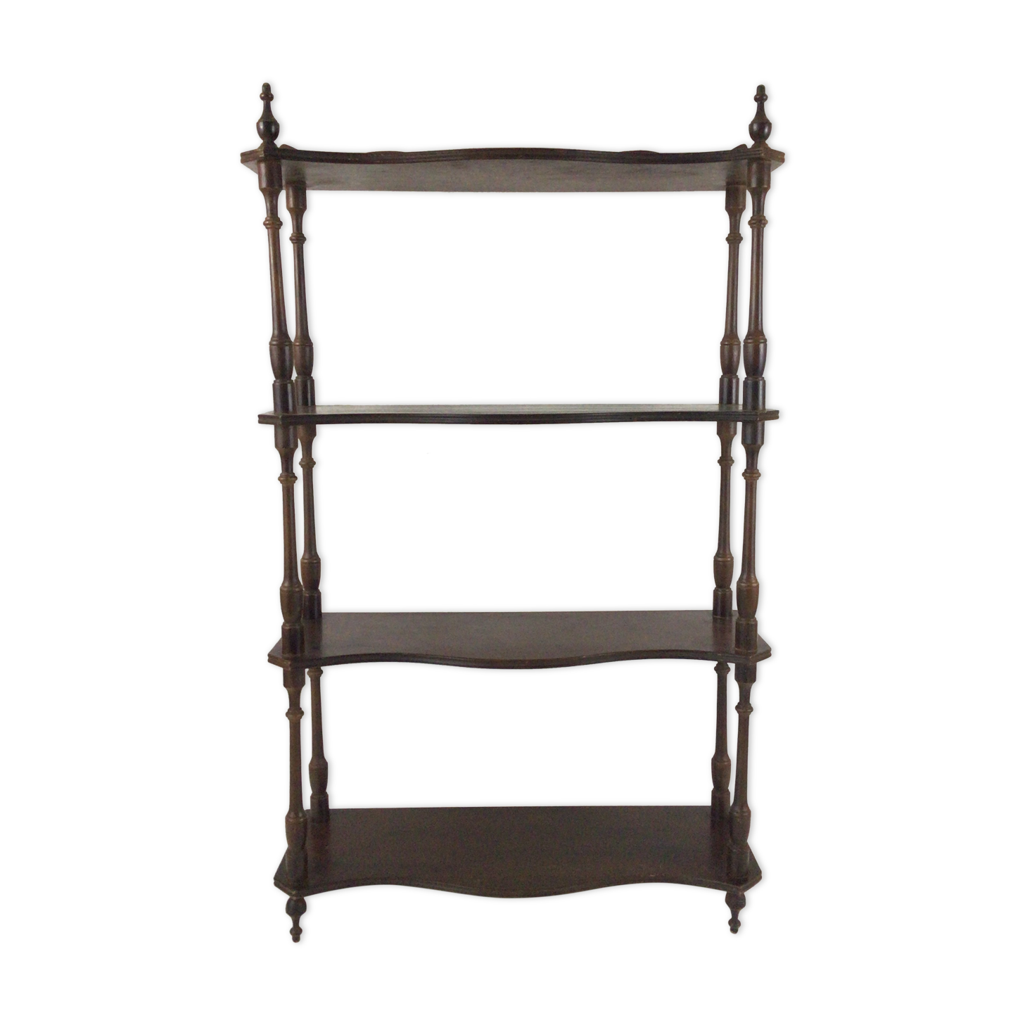 Wooden wall shelf 80 cm