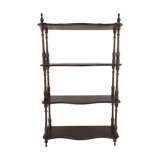 Wooden wall shelf 80 cm