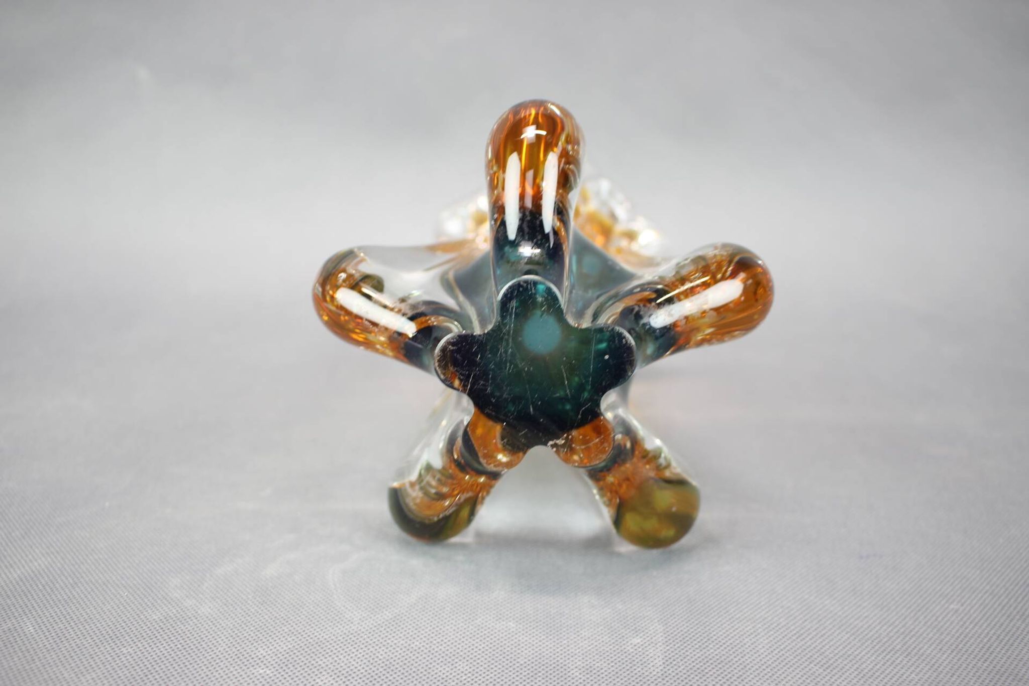 Bohemian art glass vase by Josef Hospodka for Chřibská Glassworks, 1960s