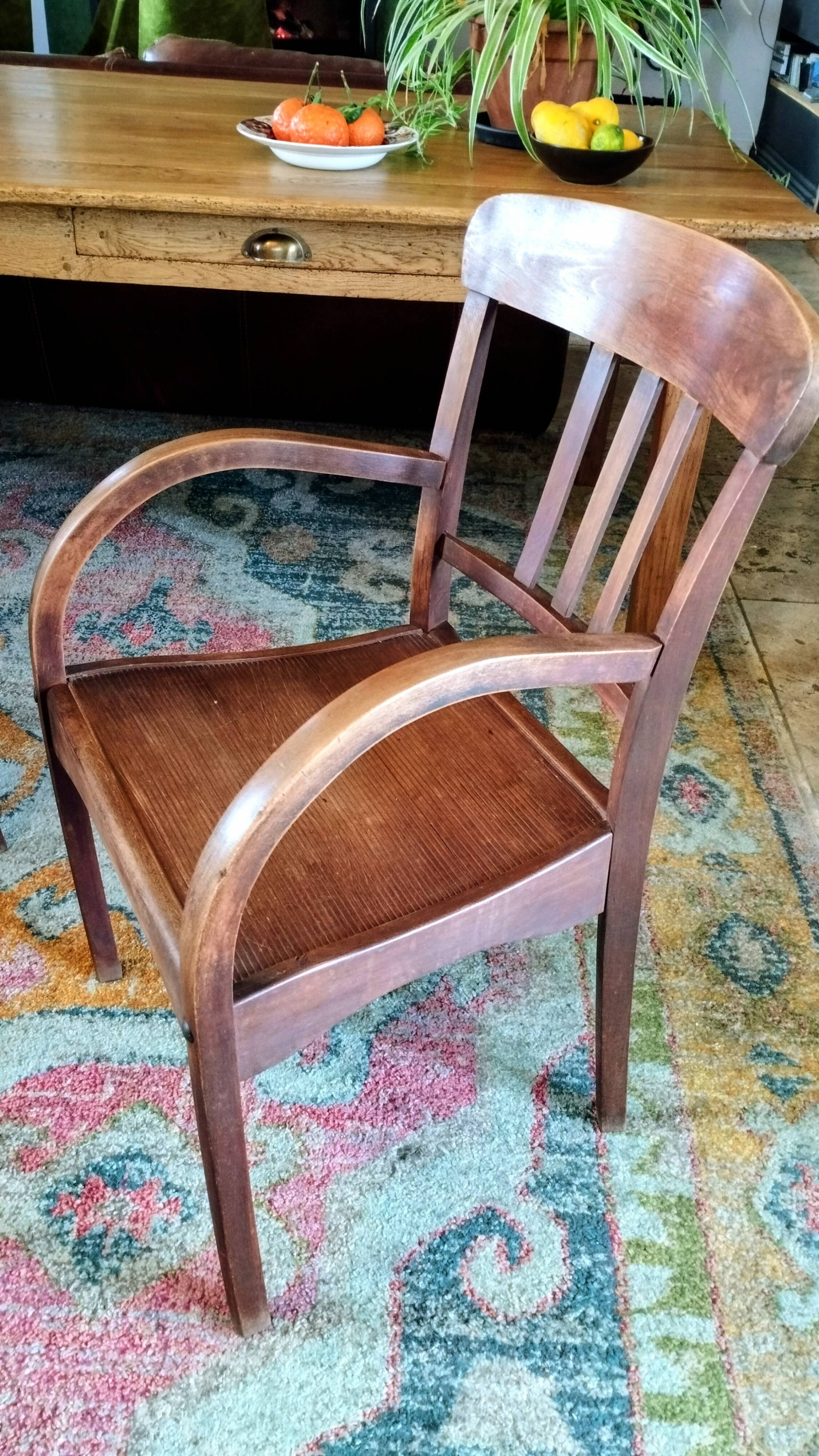 Pair of bistro chairs