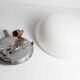 1960 Round white opaline