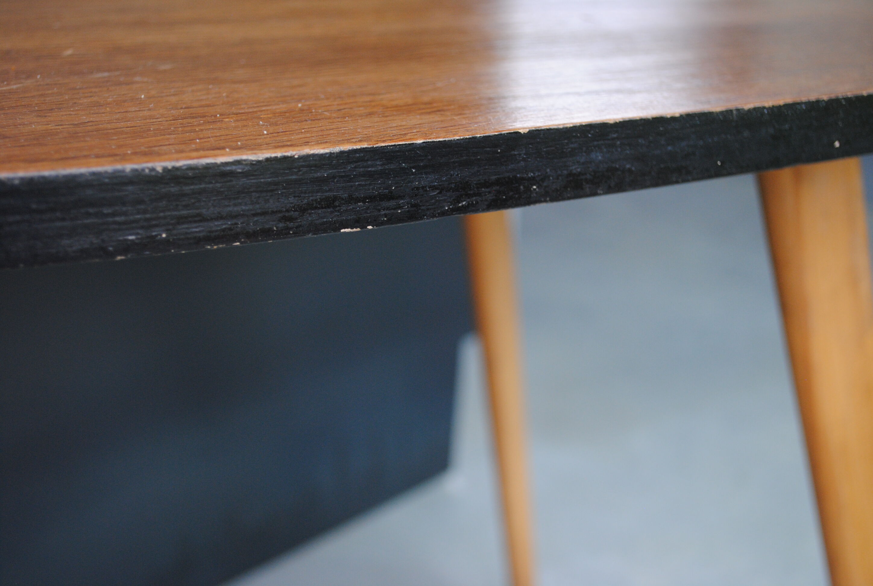 Table low bean vintage