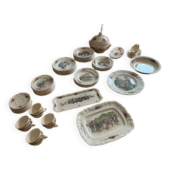 Sarreguemines earthenware tableware