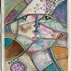 Lithographie originale de Bona, 1990, impression Michel Cassé