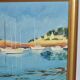 Oil on marine canvas