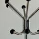 Vintage stainless steel coat rack – 12 hooks