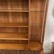 Wooden and Metal Bookcase