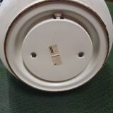 Floor lamp opaline base 2 lights Doria Leuchten