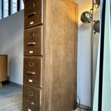 American oak filing cabinet circa 1920