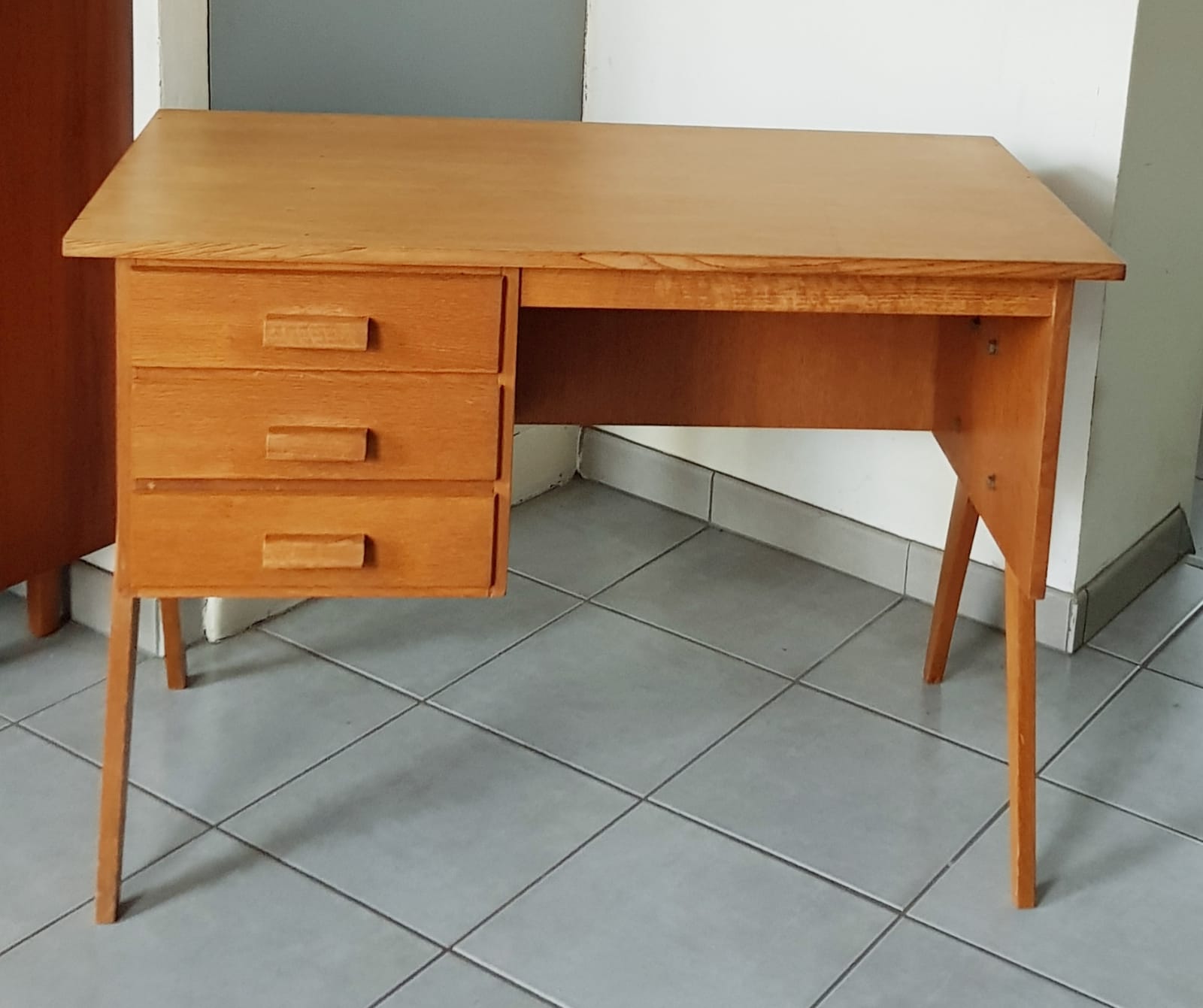 Light oak office 1960