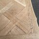 Renovated Louis XV extendable dining table in solid oak 120-200cm