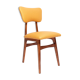 Mid-Century Butterfly Dining Chair, Vegan Pineapple Leather, Europe, 1960s
