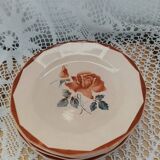 6 Digoin and Sarreguemines dessert plates