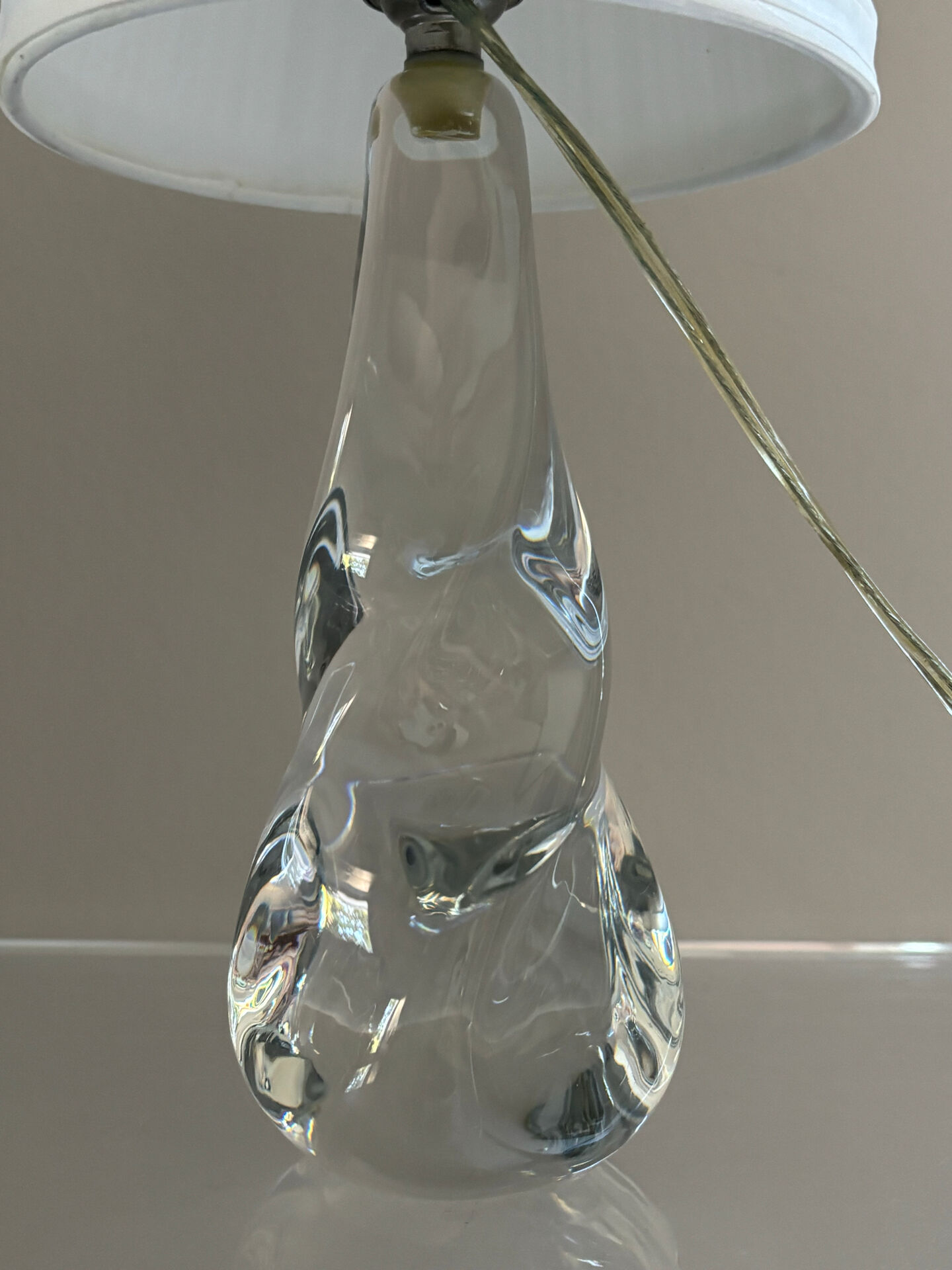 Crystal lamp Schneider France