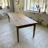50s pine and oak farmhouse table 2.5m