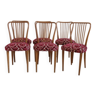 Series of 6 chairs