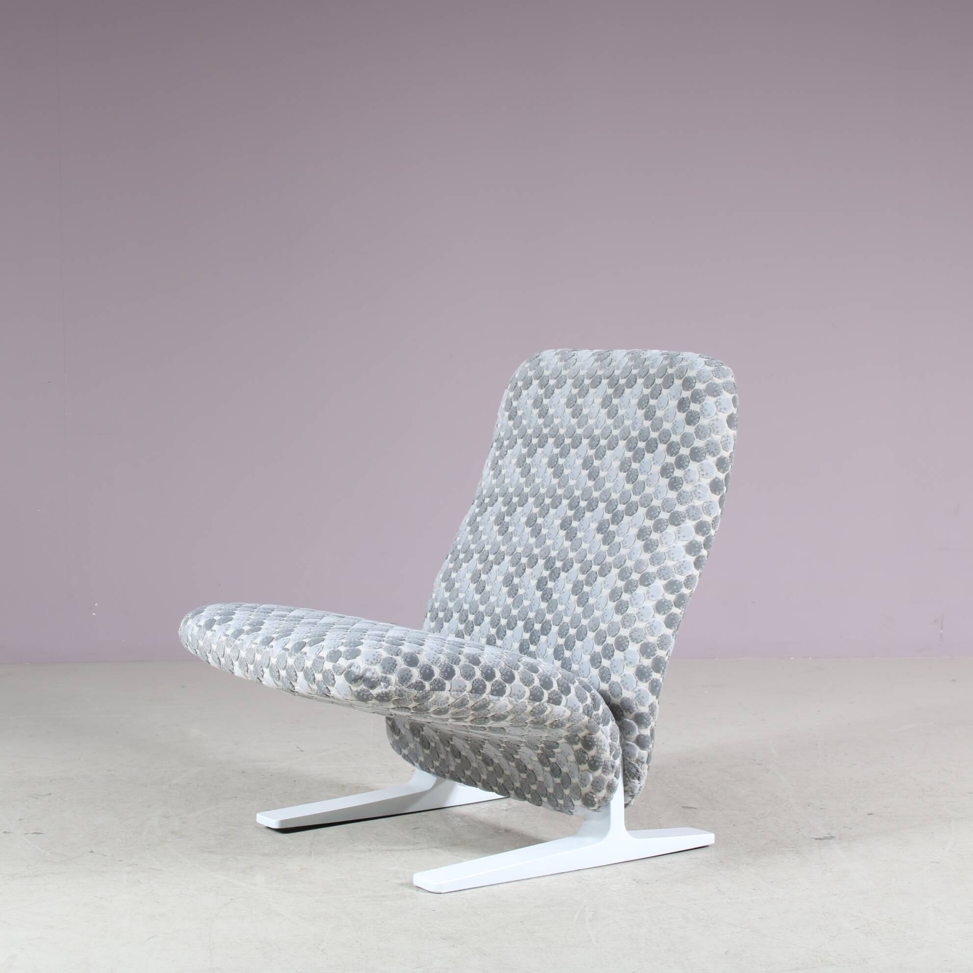 1970s “Concorde” Lowback chair by Pierre Paulin for Artifort, Netherlands