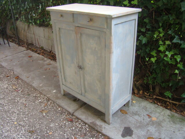 Old patinated Parisian buffet