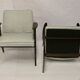 Armchair Bunny Type 300-177, 1960s antique gray fabric.