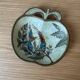 Enamelled brass pocket tray