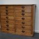 Apothecary furniture in French pine twentieth century