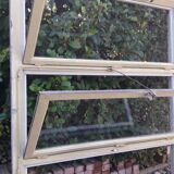 Wooden canopy 3 windows with bellows and abbatant