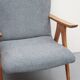 1950s  armchair in cherrywood