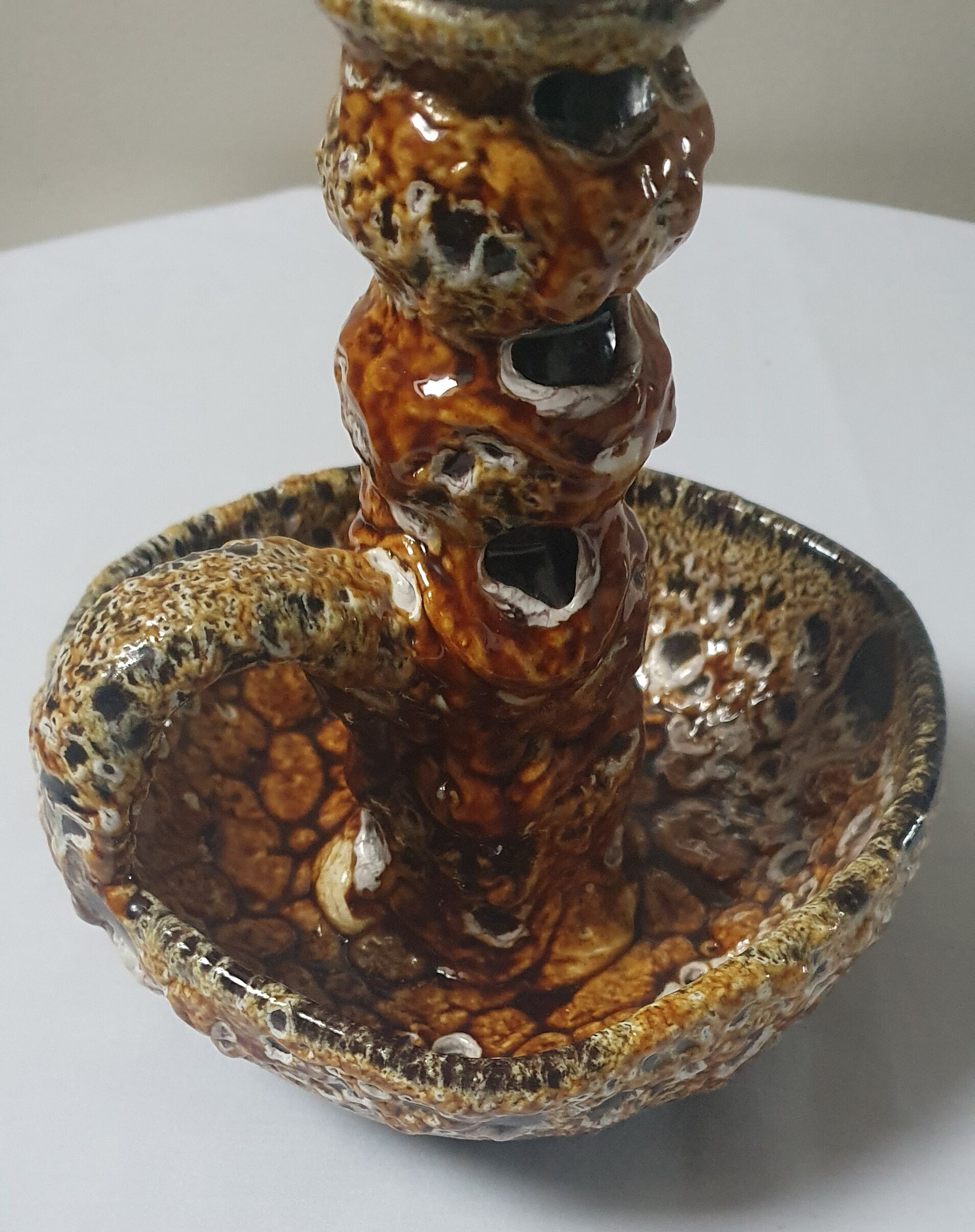 Ceramic candle holder