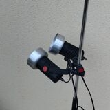 Lampadaire vintage à 2 spots des années 70 édité par Miwi