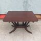Table anglaise à volets en acajou époque 19ème