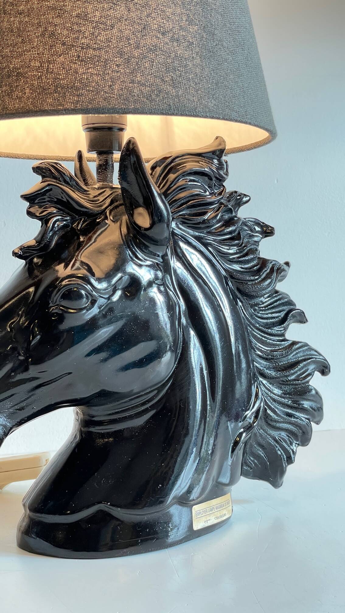 Lampe cheval par codico france