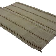 Turkish Kilim Konya Vintage 166x268 cm Beige Minimalist Stripes