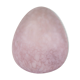 80's vintage light purple glass egg lamp