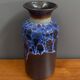 Jasba Vase model N602-1035 black and Blue lava