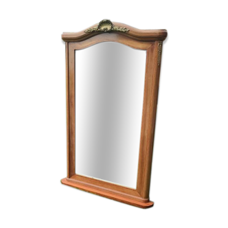 Wood mirror early XXth