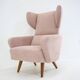 1960s Wing Chair, Czechoslovakia