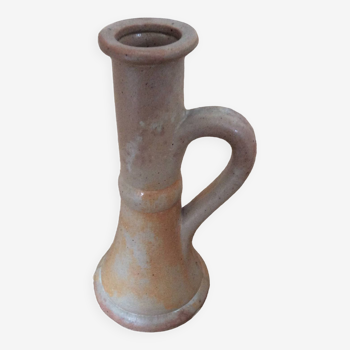 Stoneware candle holder