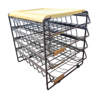 Metal sorter steel file filing cabinet design industrial workshop