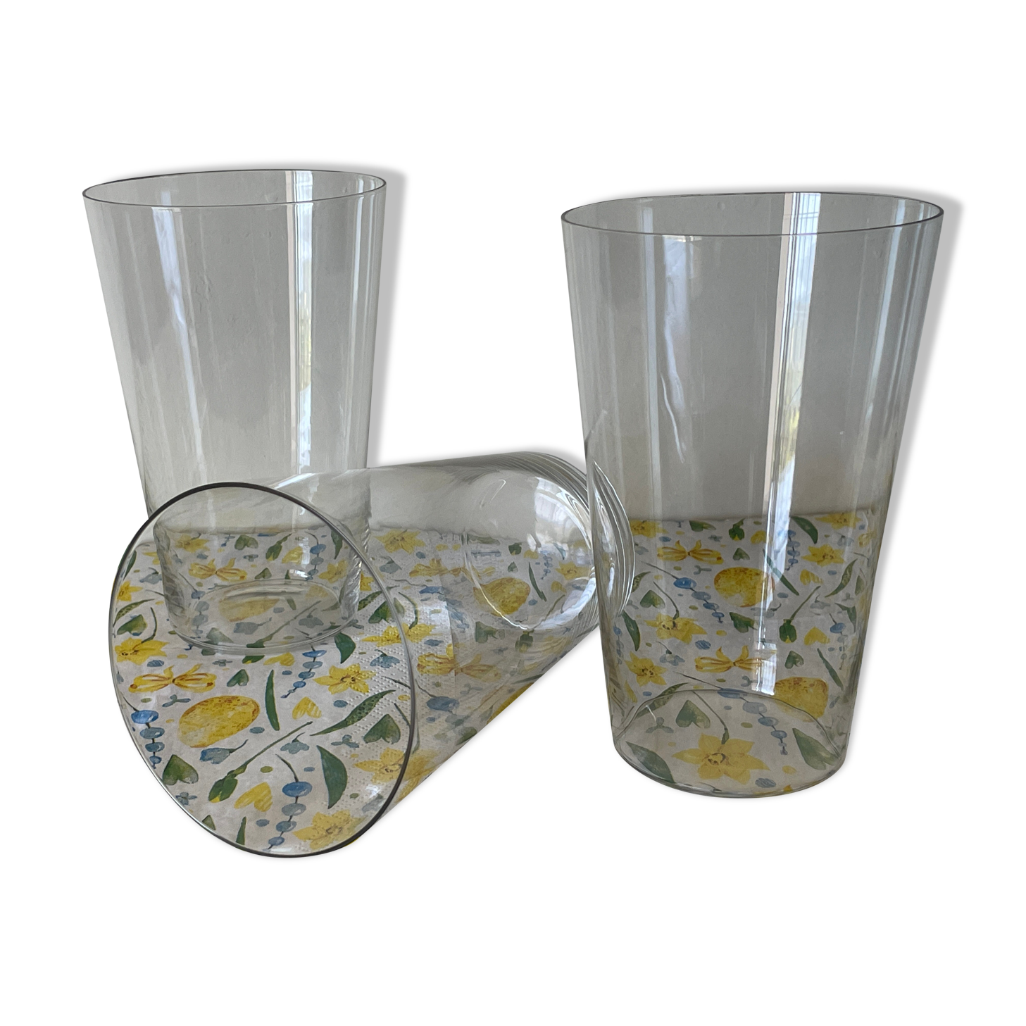 Old orangeade glasses, Baccarat crystal