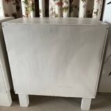 2 restored old bedside tables