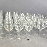 Sevres Crystal.47-piece glassware set