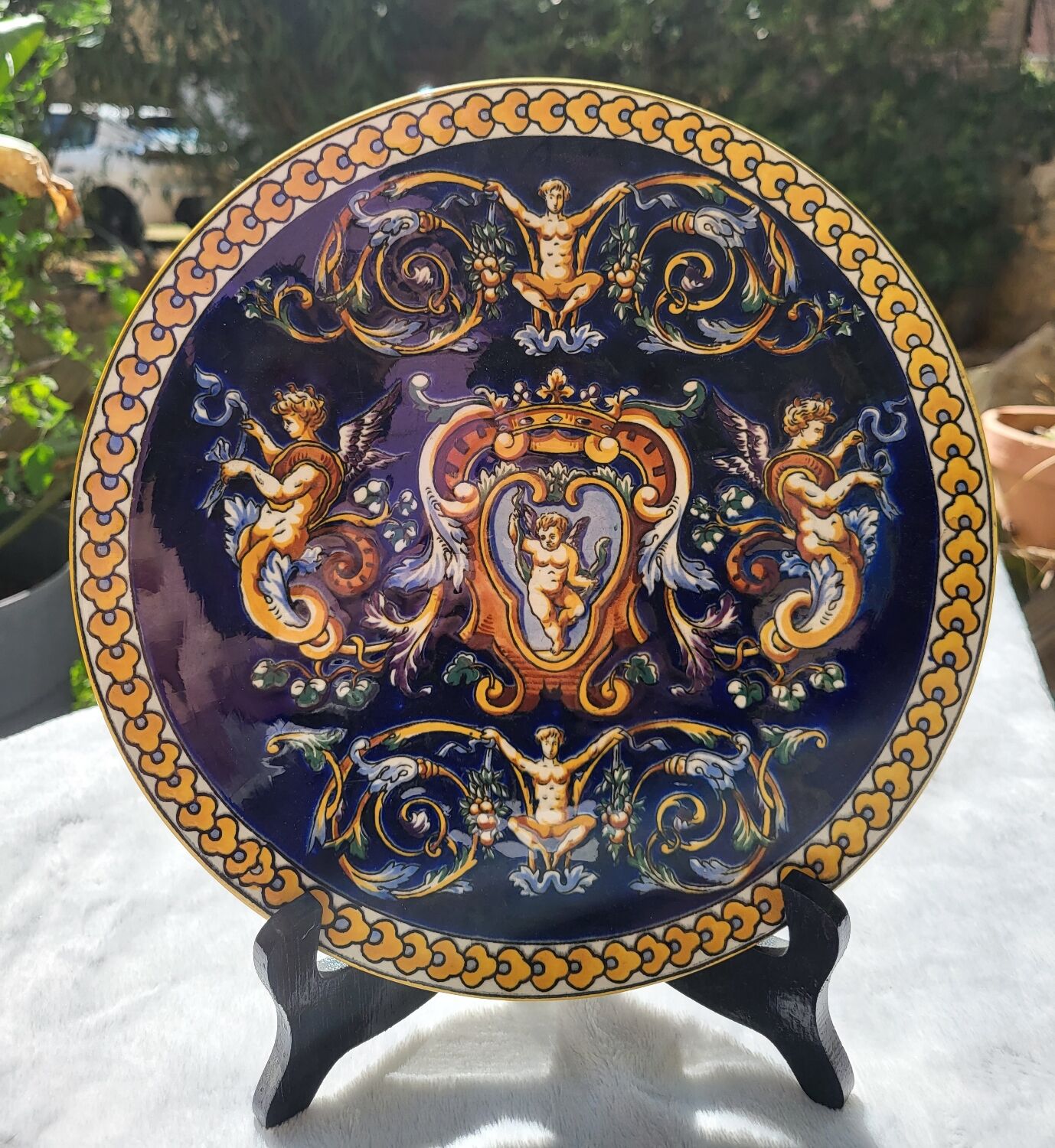 Gien earthenware dish