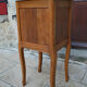 Pair of beds and Art Nouveau bedside in oak, France, circa 1910