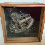 Marine compass sextant box