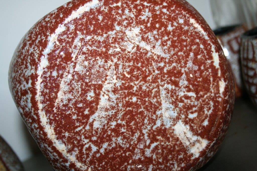 Vintage Accolay ceramic orangeade set