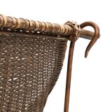 Chair Duyan mid-century Wicker by John Risley